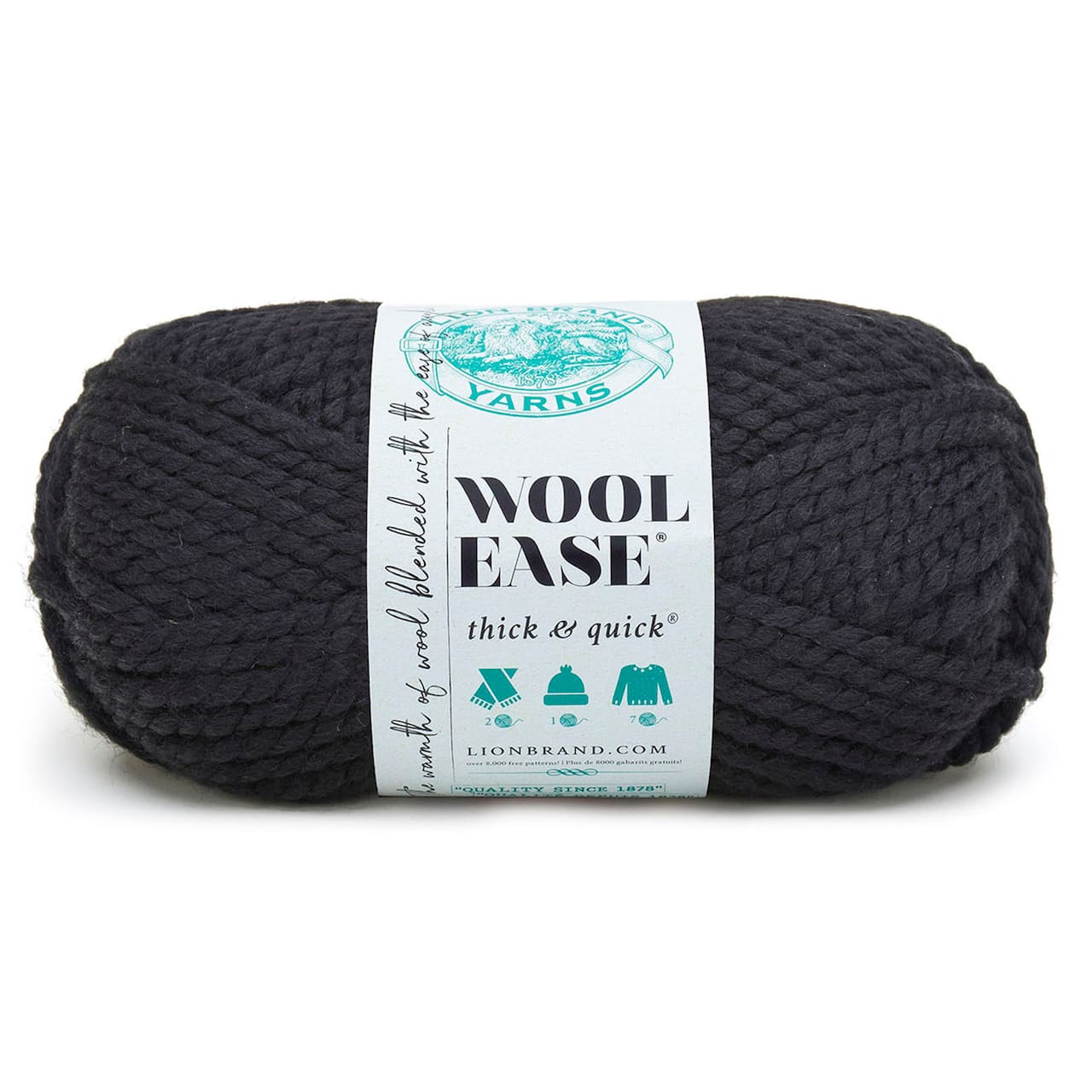 15 Pack: Lion Brand® Wool-Ease® Thick & Quick® Yarn, Solids